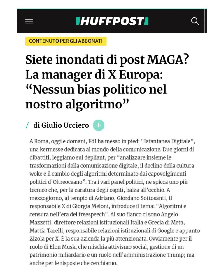 Giordano Sottosanti Huffpost