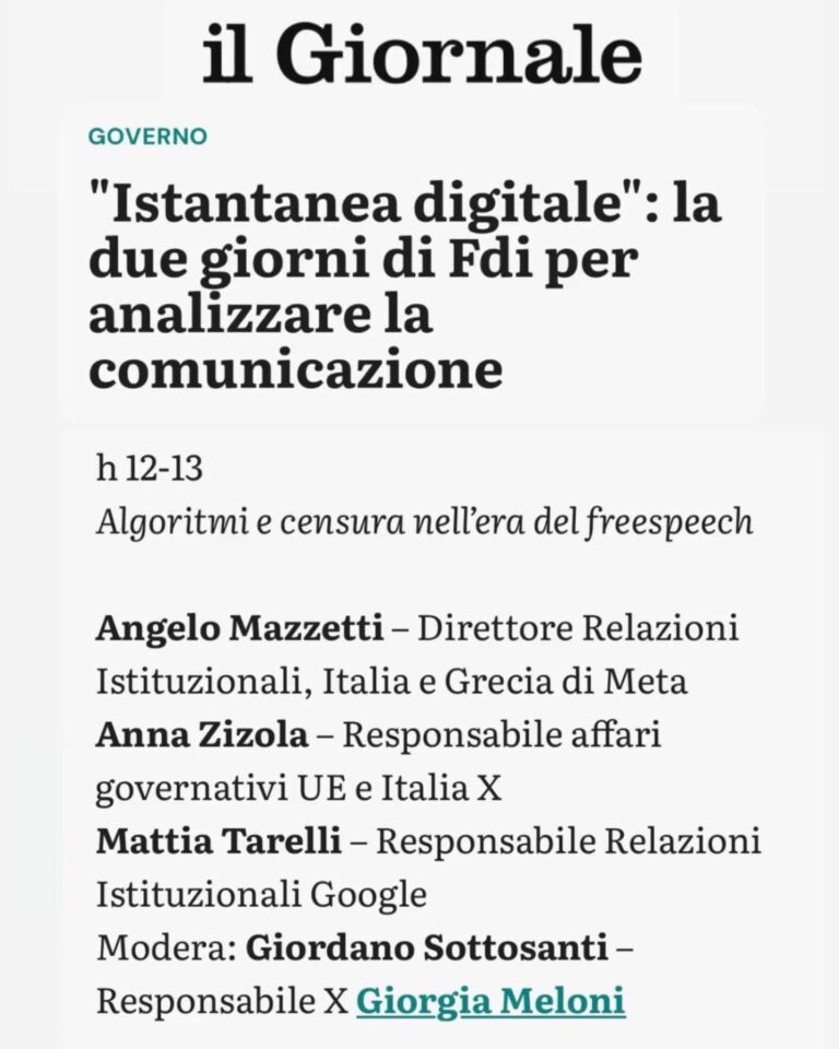 Giordano Sottosanti Il Giornale